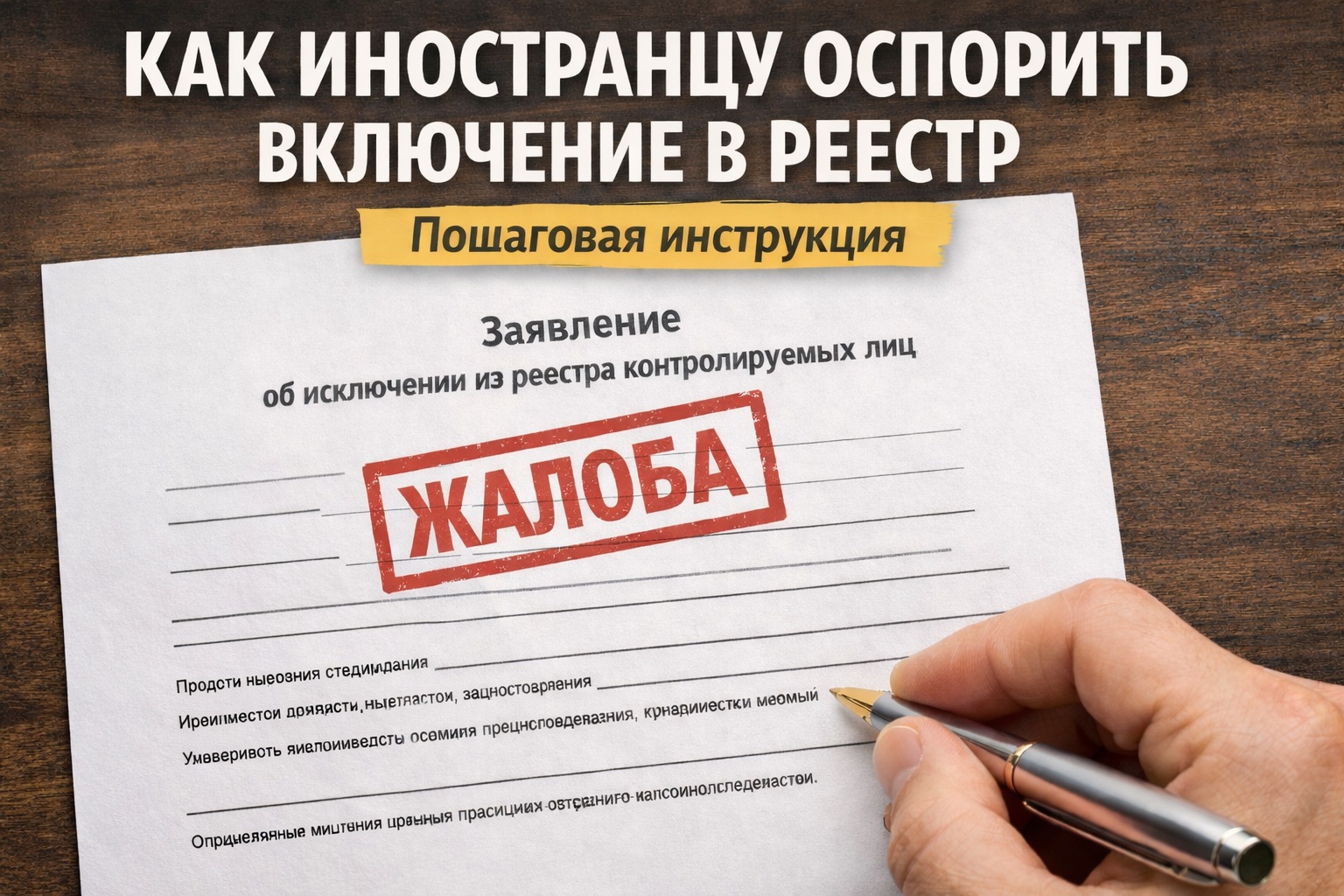 Վերահսկվող անձանց ռեեստր