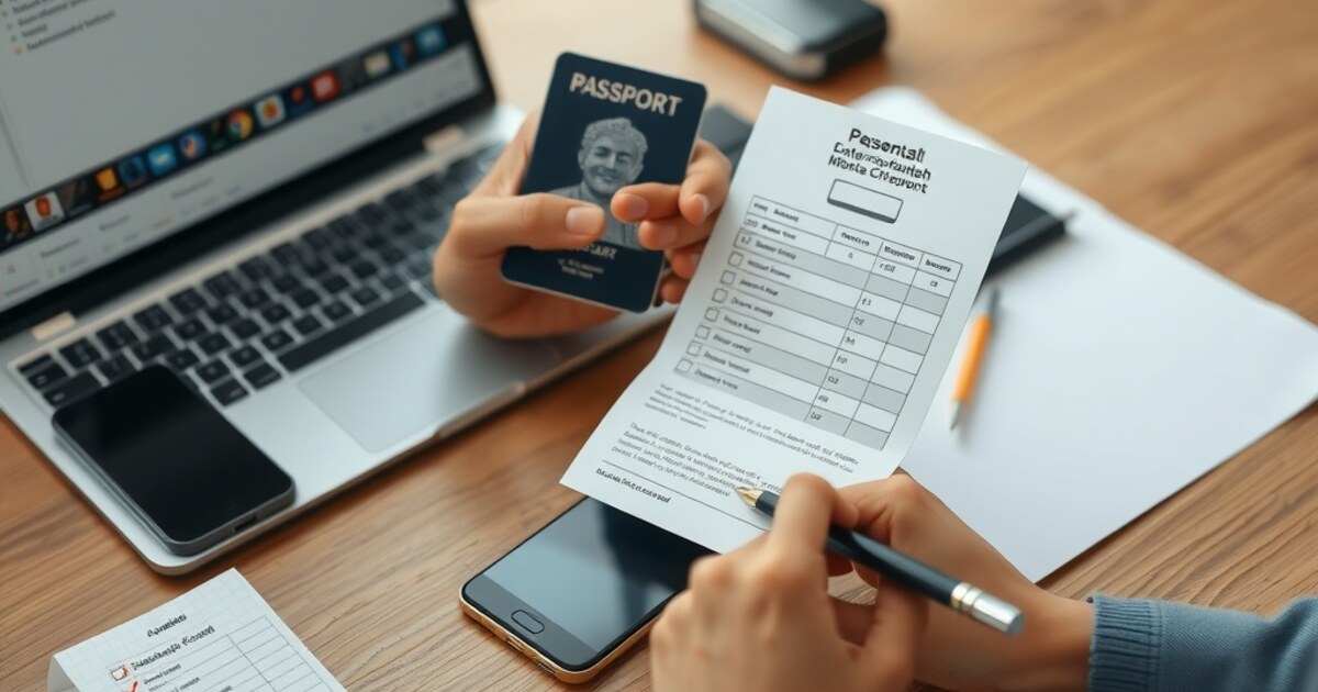 Сверка паспортных данных со смартфоном и документами